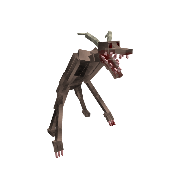 Goatman, voxel model preview