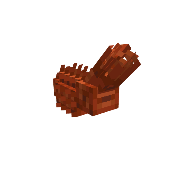 Sea Cucumber, voxel model preview