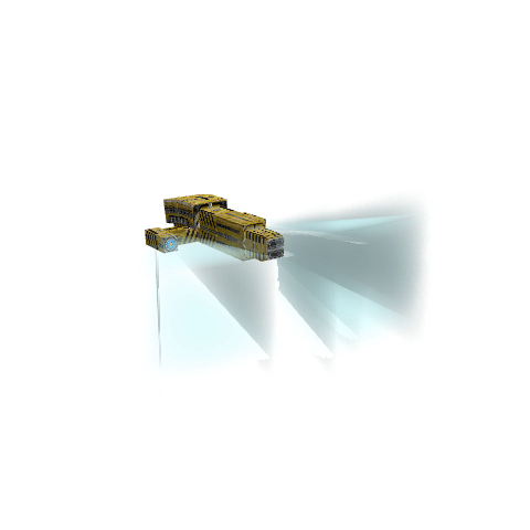 Player Space Ship A with 4 Texture Options, HD, voxel model preview