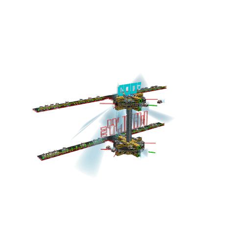 Windys Space Food Space Station I HD Destructible, voxel model preview