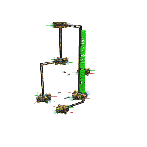 Ship yard, Ship repairs Space Station D HD Destructible, voxel model preview