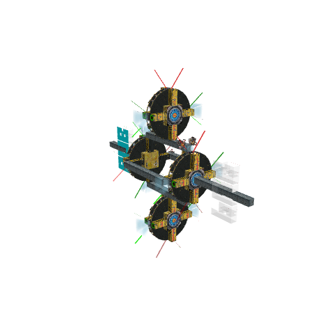 Pub Space Station G HD Destructible, voxel model preview