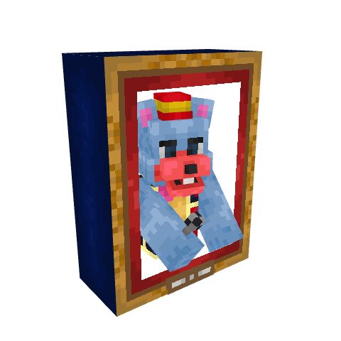 Chuck E. Cheese (70s Plaid), voxel model preview