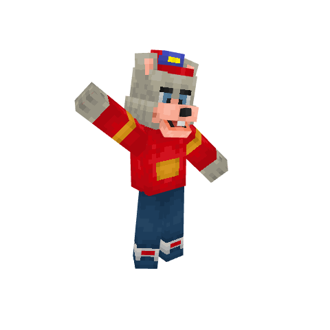 Chuck E. Cheese (1994), voxel model preview
