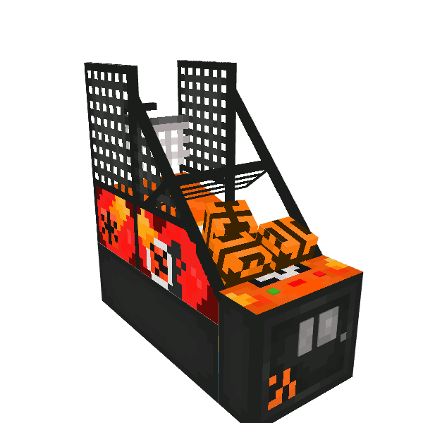 Basketball Arcade, voxel model preview