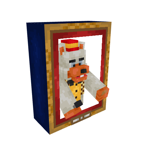 Chuck E. Cheese (70s Paisley), voxel model preview