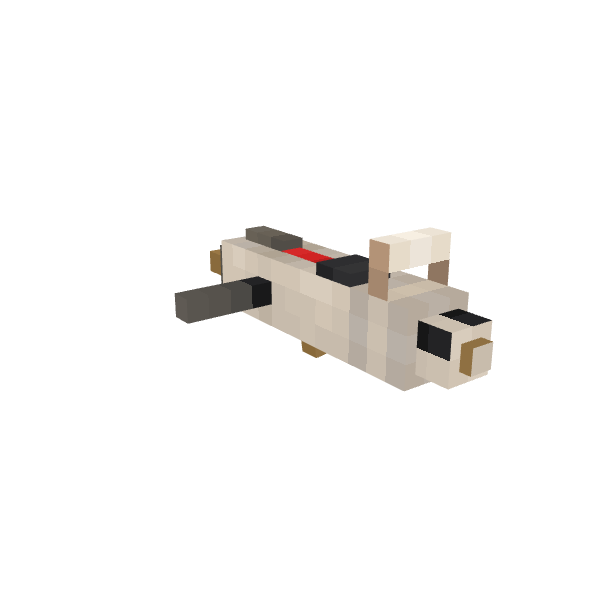 Slime Blower Gun, voxel model preview