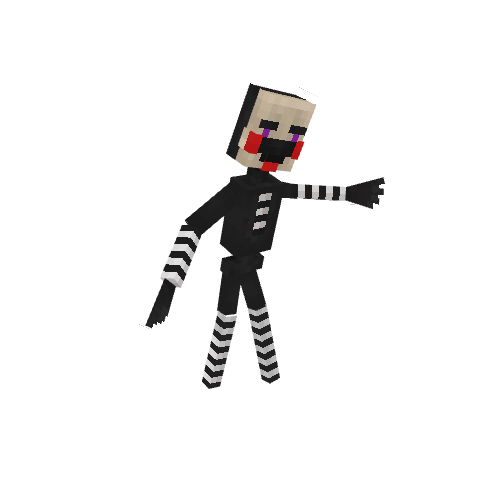 Puppet, voxel model preview