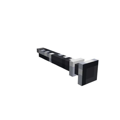 Clarinet, voxel model preview