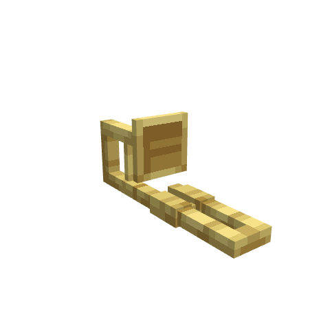 Trombone, voxel model preview
