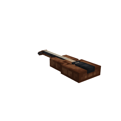 Violoncello, voxel model preview