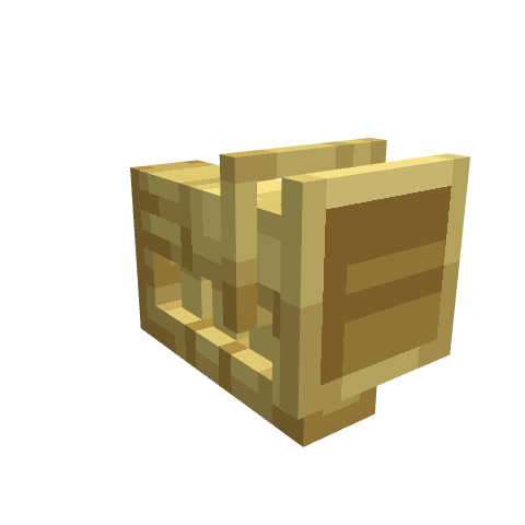 Tuba, voxel model preview