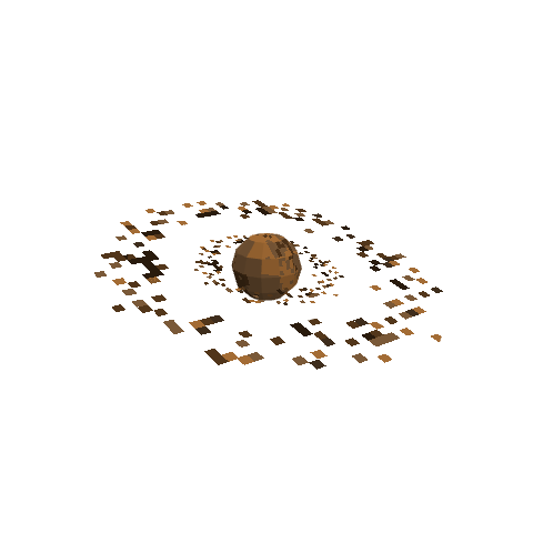 Planet v2, voxel model preview