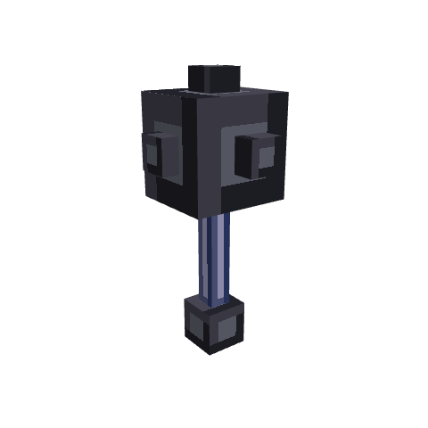 Mace, voxel model preview