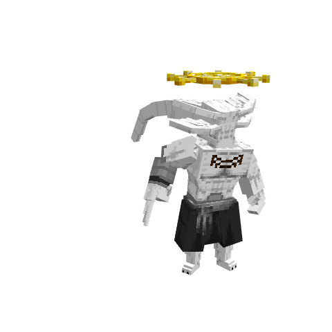 Mahoraga, voxel model preview