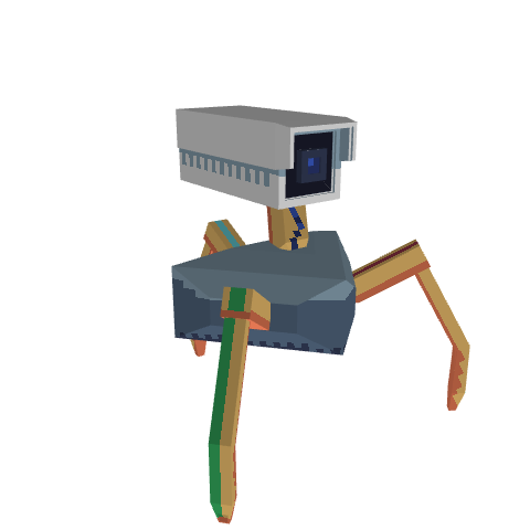 Seciurity runner，体素模型预览
