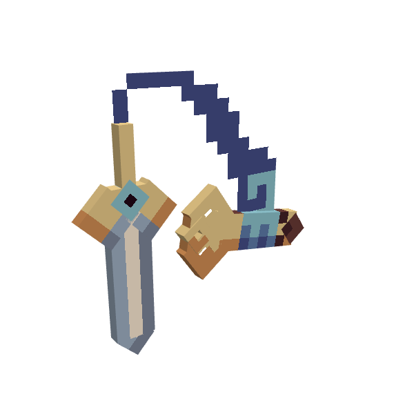 Honedge, voxel model preview