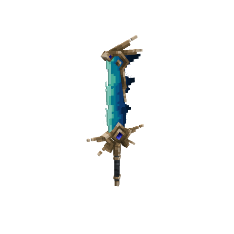 Nadir Star, voxel model preview