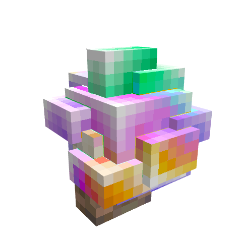 Core Crystal, voxel model preview