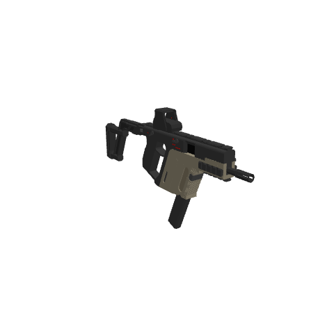 KRISS Vector, voxel model preview