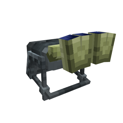 Tactical Helmet, voxel model preview