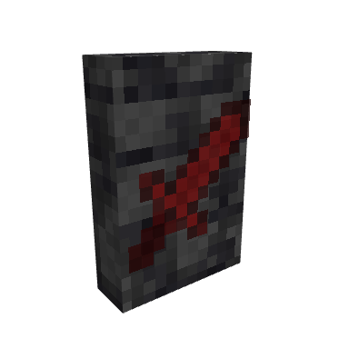 Strength Rune Tablet, voxel model preview