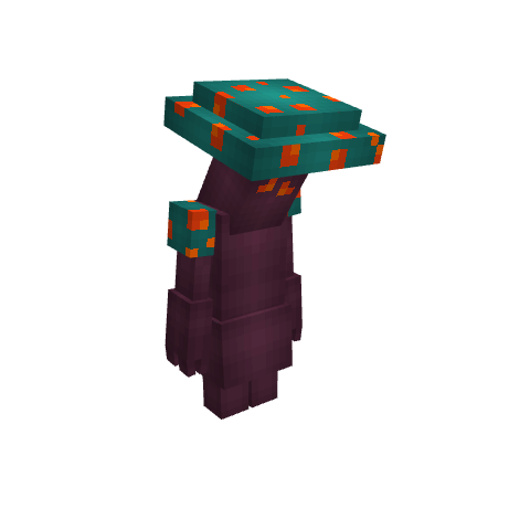 Mushmen (Warped), voxel model preview