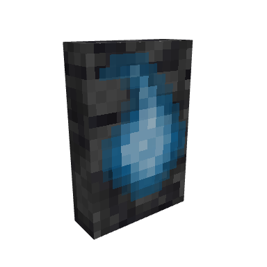 Aqua Rune Tablet, voxel model preview