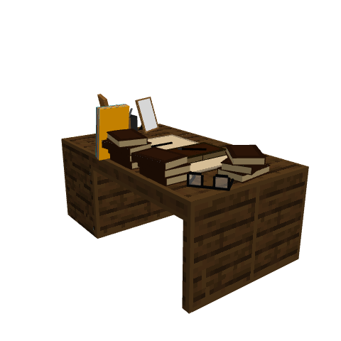 Study Table, voxel model preview