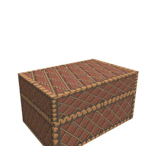 Boite quidditch, voxel model preview