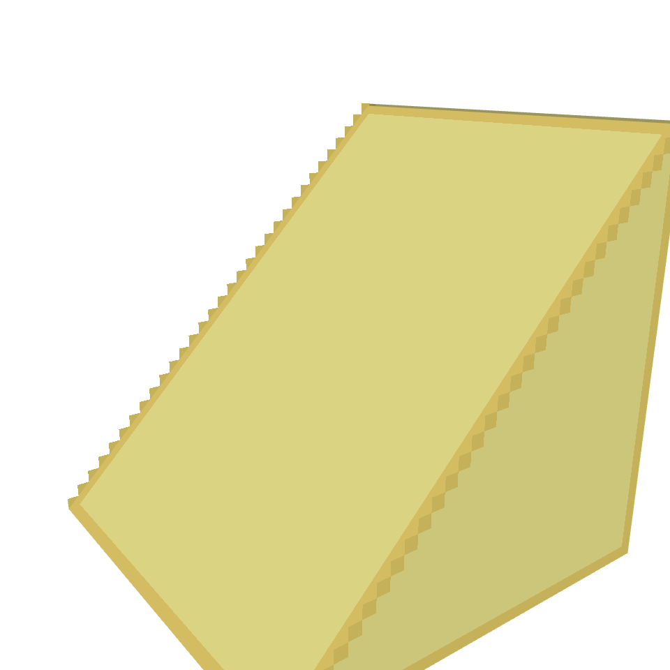 Cursed Block 2, voxel model preview