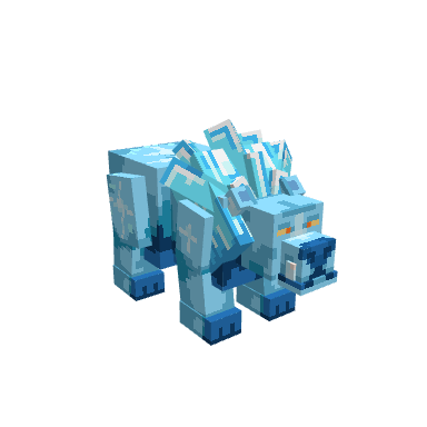 Boss - Bipolar Bear Ice, voxel model preview