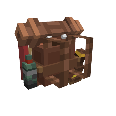 Cosmetic - Mapping Backpack, voxel model preview