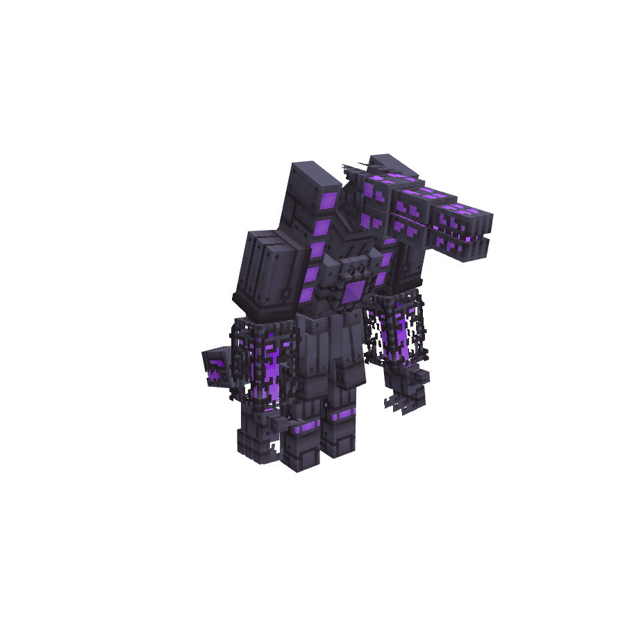 The Defested Creation, voxel model preview