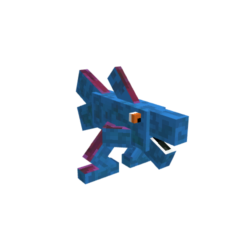 Styx Fish, voxel model preview