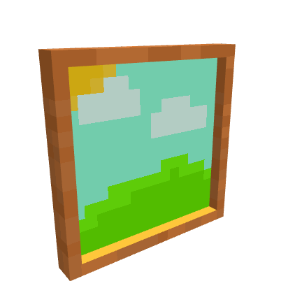 Painting, voxel model preview