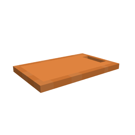 Cutting Board, voxel model preview