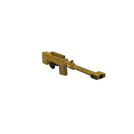 Barrett M82A1，体素模型预览
