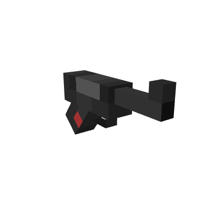 Ruger Mark 4, voxel model preview