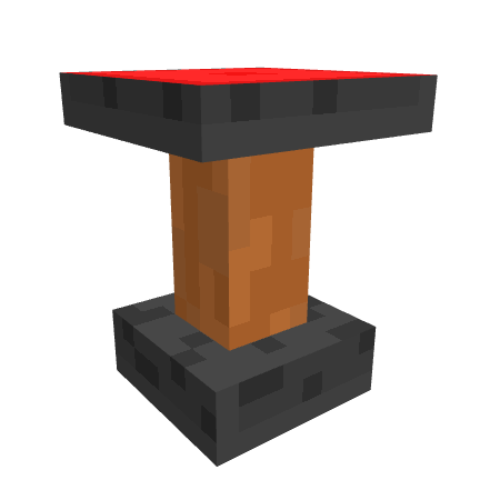 The Troll Stool, voxel model preview