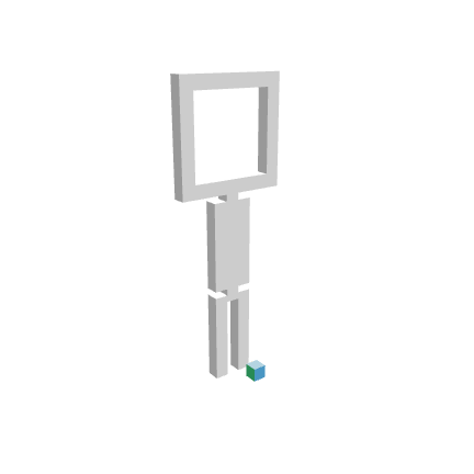 Stick Figure Test, voxel model preview