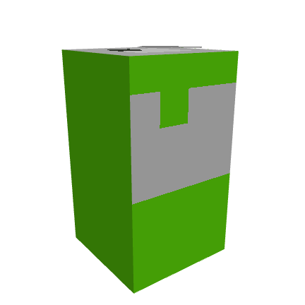 Soda Can, voxel model preview