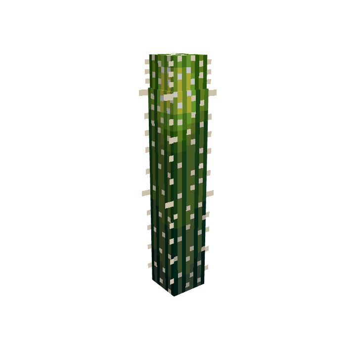 Saguaro Cactus, voxel model preview