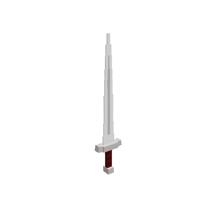 Blade, voxel model preview
