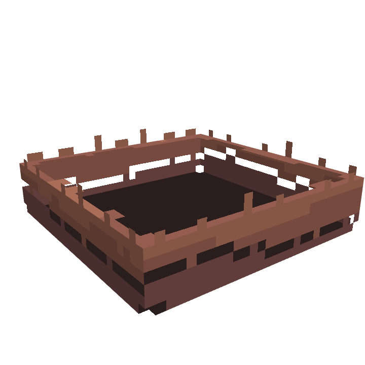 Vulture Nest, voxel model preview