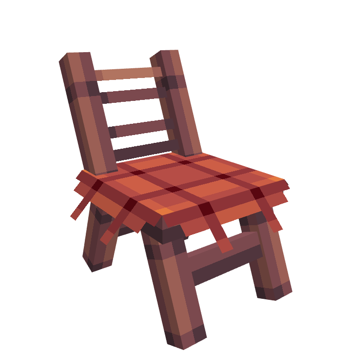 Chair, voxel model preview