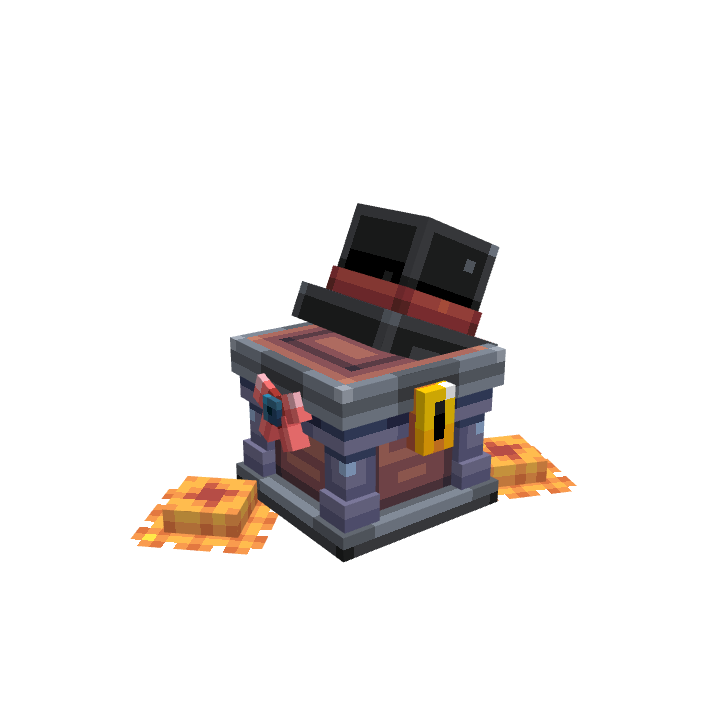 Free Cosmetic Crate, voxel model preview