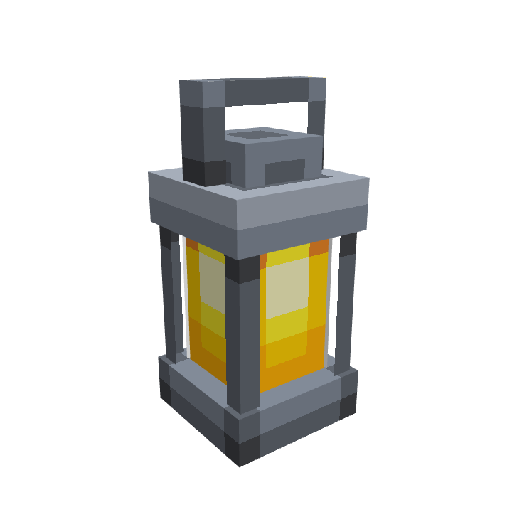 Camping Lantern by @alexander | Blockbench Workshop