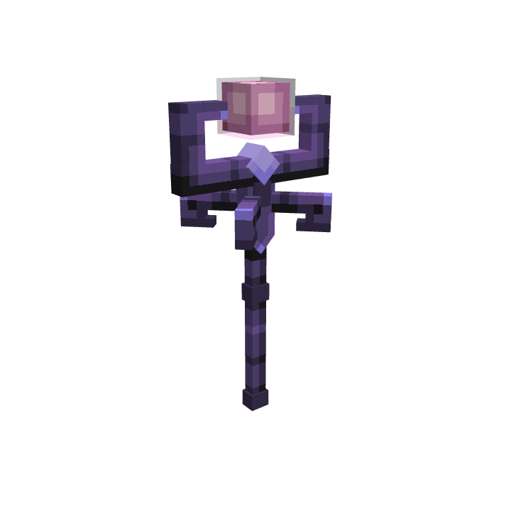 Void Staff by @alexander | Blockbench Workshop