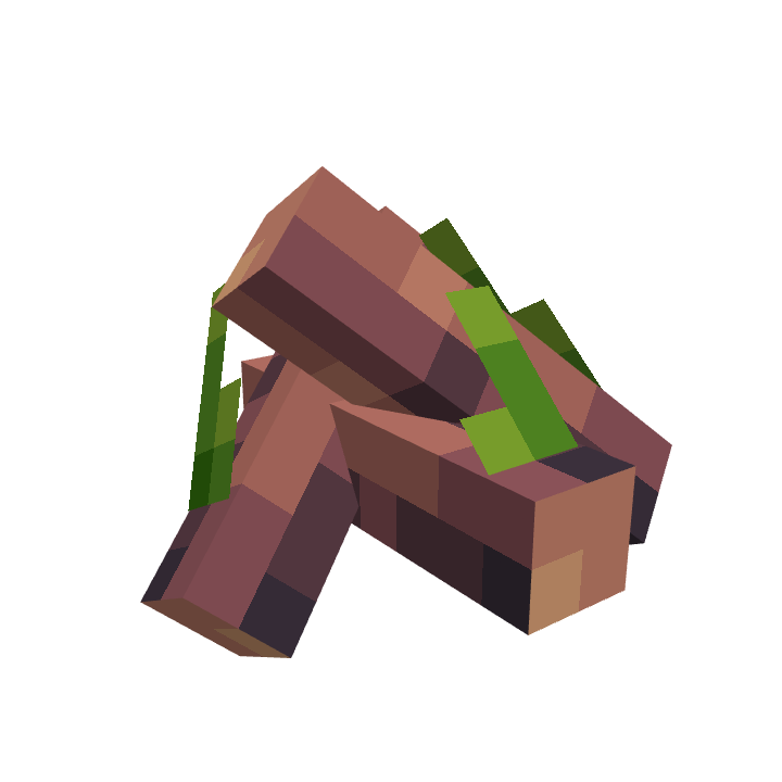 Stick Bundle, voxel model preview